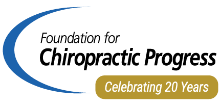 F4CP 20th Anniversary Logo CONGRESS OF CHIROPRACTIC STATE ASSOCIATIONS